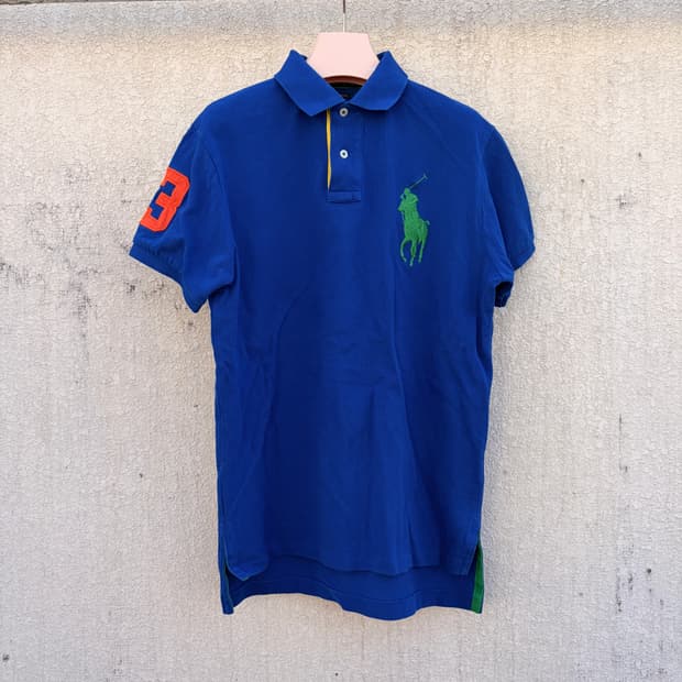 폴로 랄프로렌 그린 빅포니 PK카라 반팔 티셔츠