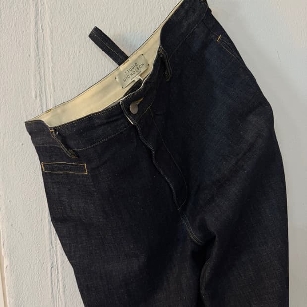 스튜디오 니콜슨 피야드 셀비지 데님 팬츠 