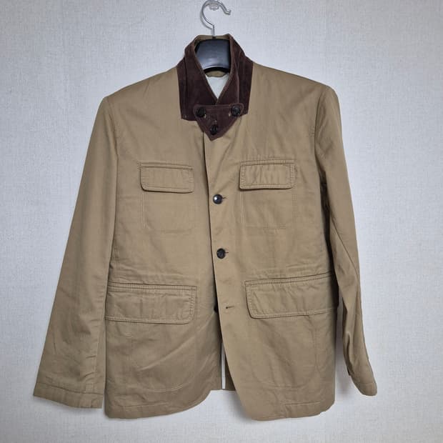 00's gap 올드갭 코튼 블레이저 헌팅자켓 비조 카라 디테일