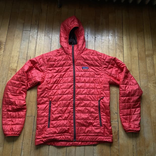 파타고니아 나노 퍼프 후디 경량패딩 프렌치 레드