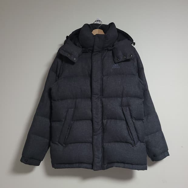 (100) ADIDAS 아디다스 후드 패딩 점퍼 구스