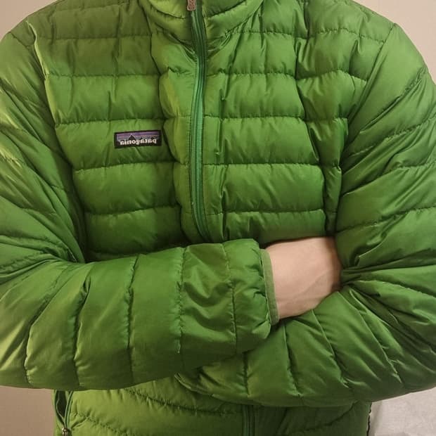 파타고니아 그린 다운 경량 패딩