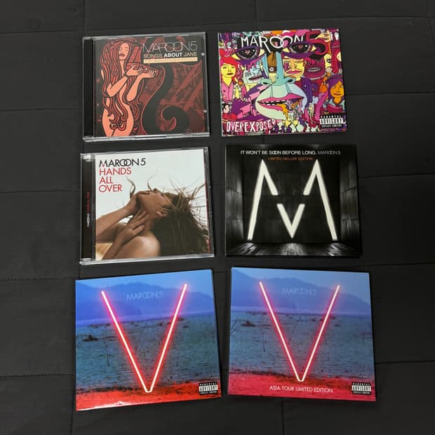 마룬 5 Maroon 5 CD 일괄 판매합니다!
