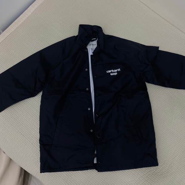 칼하트 WIP 코치 자켓 블랙