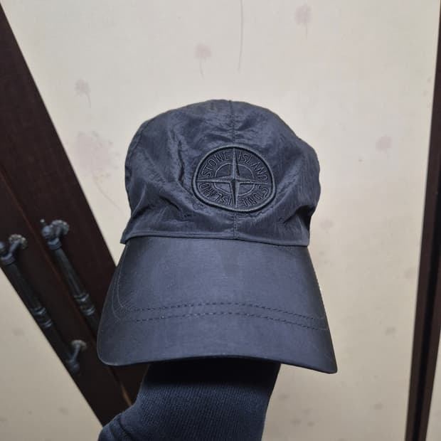 [XL] 21FW 스톤아일랜드 나일론 볼캡 엑스라지 블랙 검정