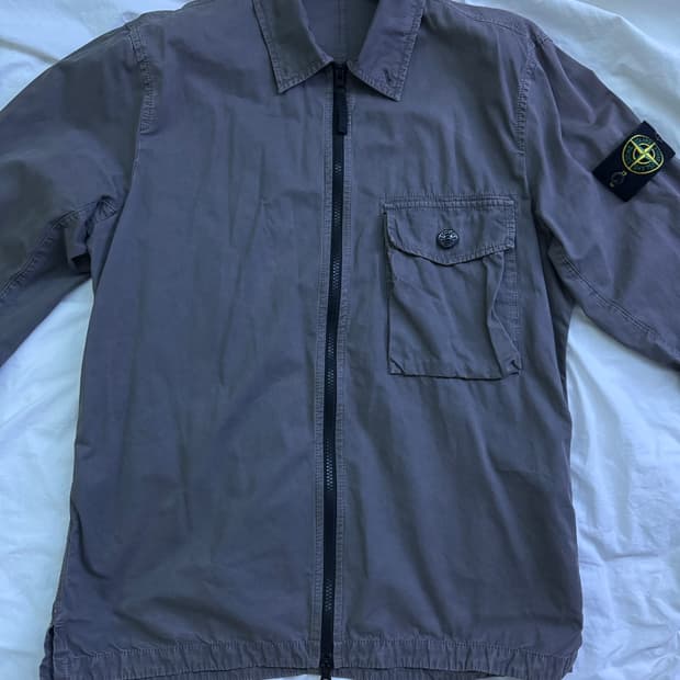 (M)스톤아일랜드 오버셔츠 자켓