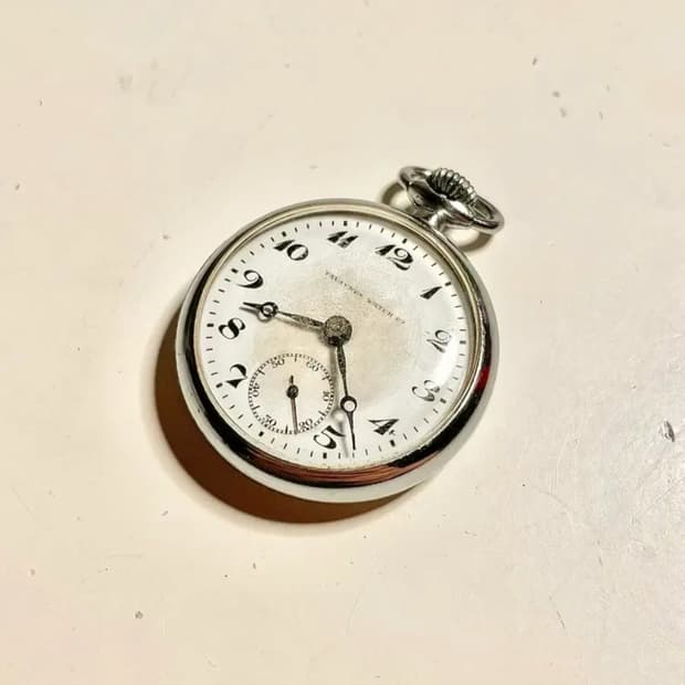 1930년대 빈티지 타바네스 미니 회중시계 스위스 엔틱 TAVANNES