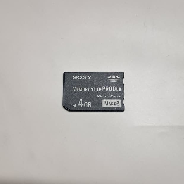 소니 메모리스틱 Pro Duo Mark2 4Gb