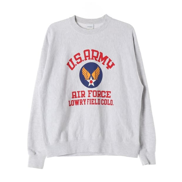 아웃스탠딩 리버스위브 U.S. ARMY AIR FORCE 스웻셔츠 M