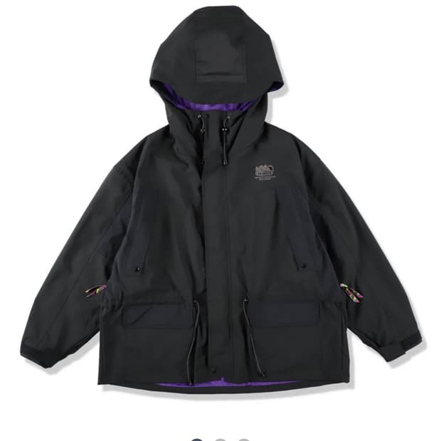 이즈네스 THM MANASLU SHELL (BLACK x BLACK)