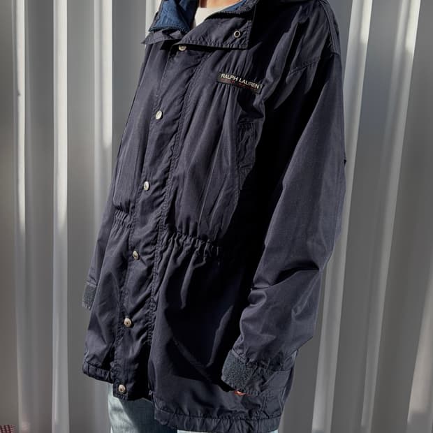 [S]폴로 스포츠 올드스쿨 플리스 후드 바람막이 