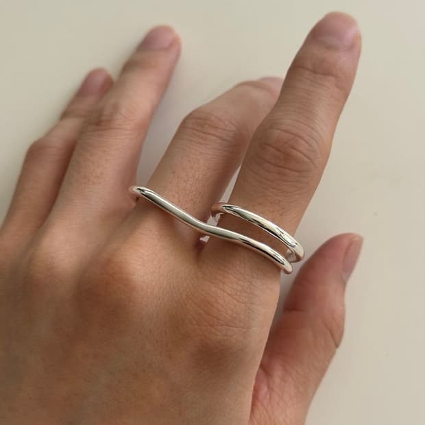 DOUBLE FINGER RING 더블 핑거 링