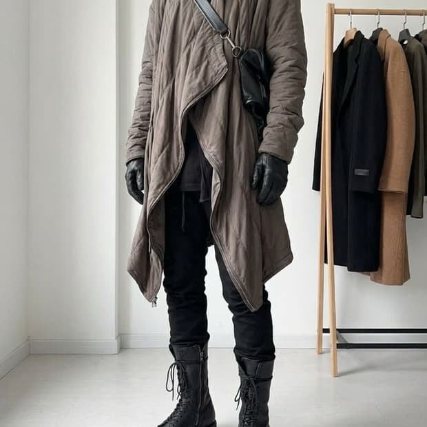 ( 초레어 ) Julius_7 09AW 런웨이 시그니처 부츠 42