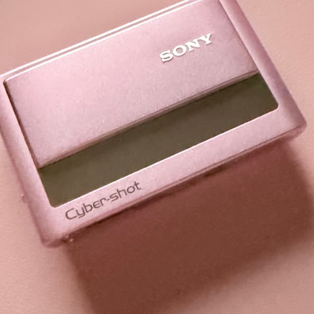 소니 사이버샷 cybershot DSC-T20 핑크 디지털카 메라 디카