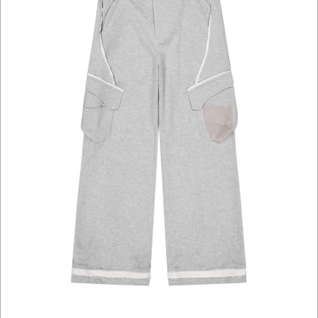 L) Xlim 엑슬림 ep.8 02 트라우져 스웻 팬츠 그레이