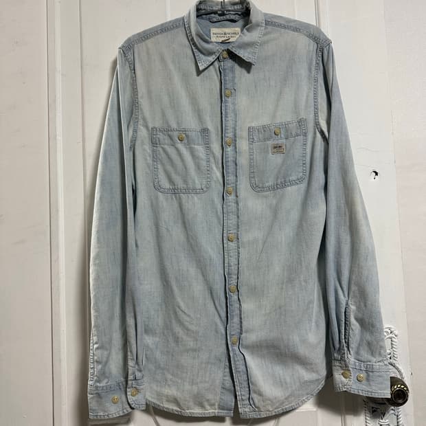 데님앤서플라이 샴브레이 셔츠