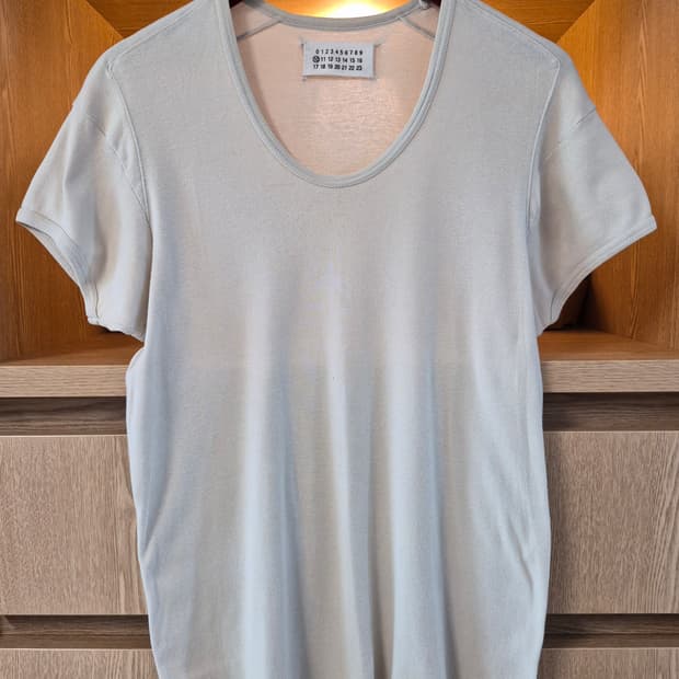 00's MASION MARGIELA TUBULAR PATTERN TEE