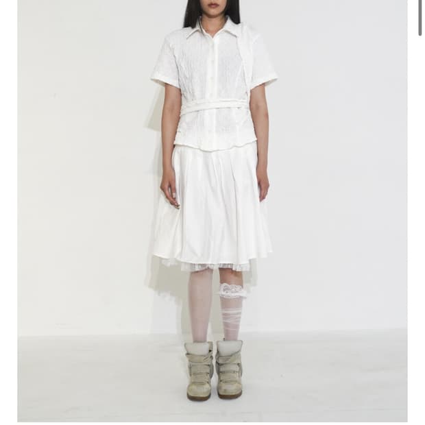 Double midi sha skirt 002