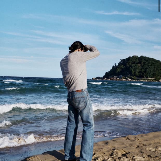 모노프리베 텍스쳐드 롱 슬리브