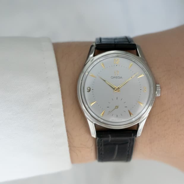 오메가 1948 독립초침 스몰세컨즈 빈티지 수동 시계 