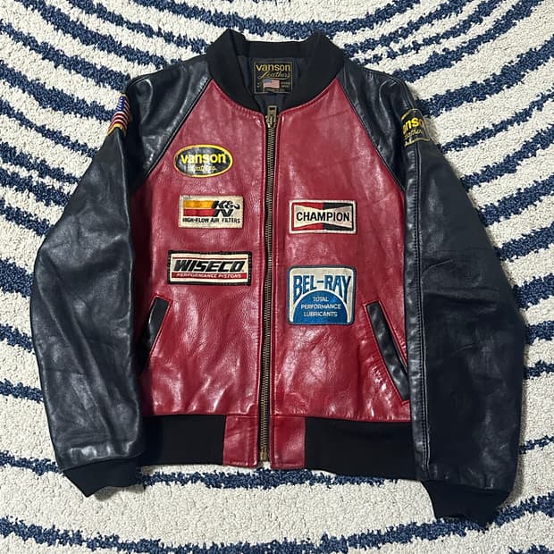 벤슨 레더 자켓 사이즈 40