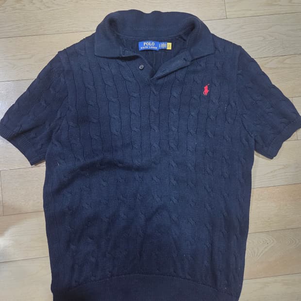 폴로 남성 니트 반팔티