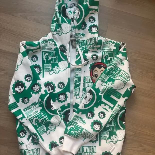 아스트로보이 아톰 희귀 후드집업