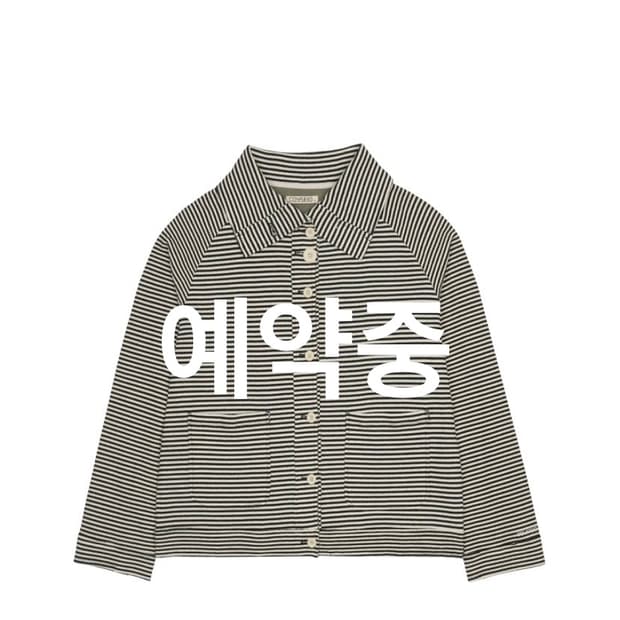 코이세이오 WIDE COLLAR WAFFLE STRIPE SHI 1사이즈