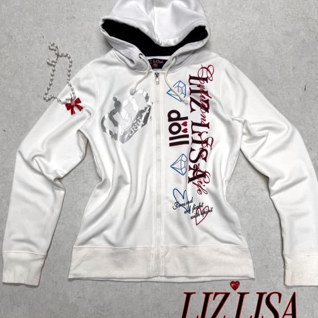 LIZ LISA 갸루 후드집업