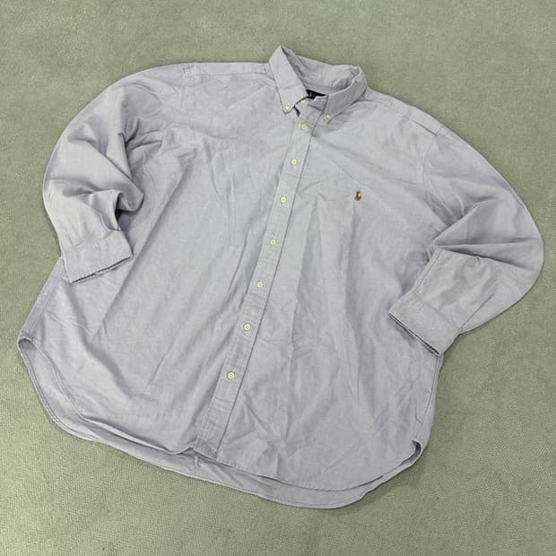 폴로 랄프로렌 셔츠 연보라색 XL