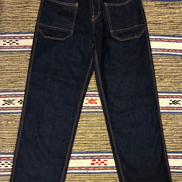 (30~31)VDR 비디알 sailor 워크 데님팬츠 콘밀