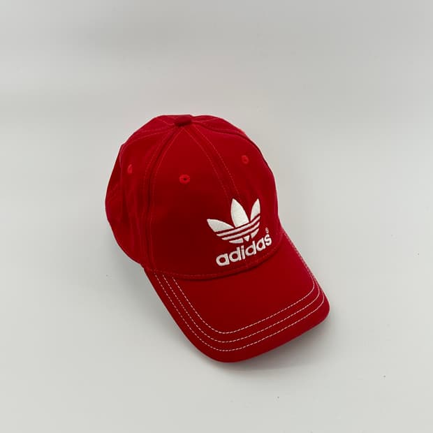 [adidas] 아디다스 트레포일 레드 볼캡