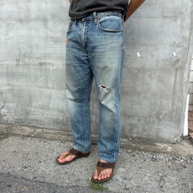 Levi’s 502 셀비지 빅E 데님 팬츠