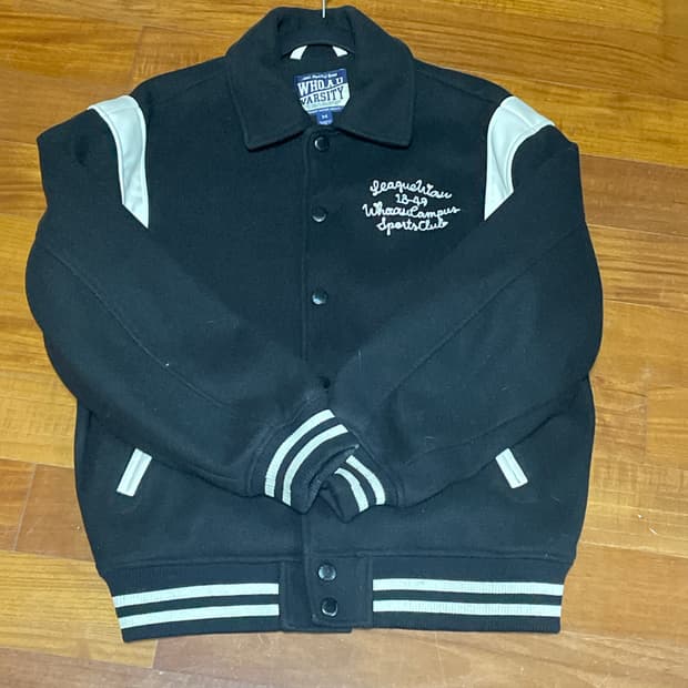 후아유 바시티자켓