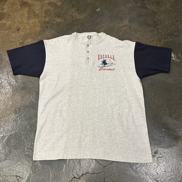 90s COTTON DELUXE 빈티지 베이스볼티 XXL