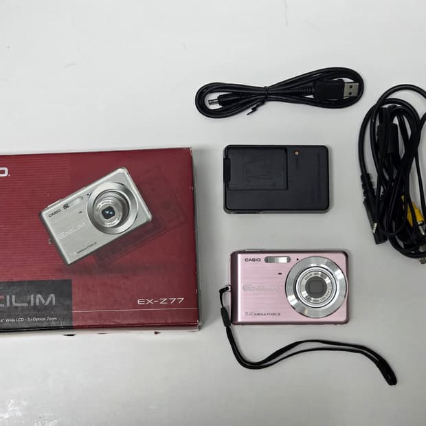 [황변 없는 미품!] CASIO EXILIM EX-Z77