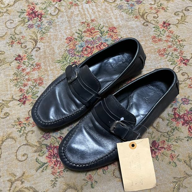 폴로랄프로렌 레더 로퍼 구두 