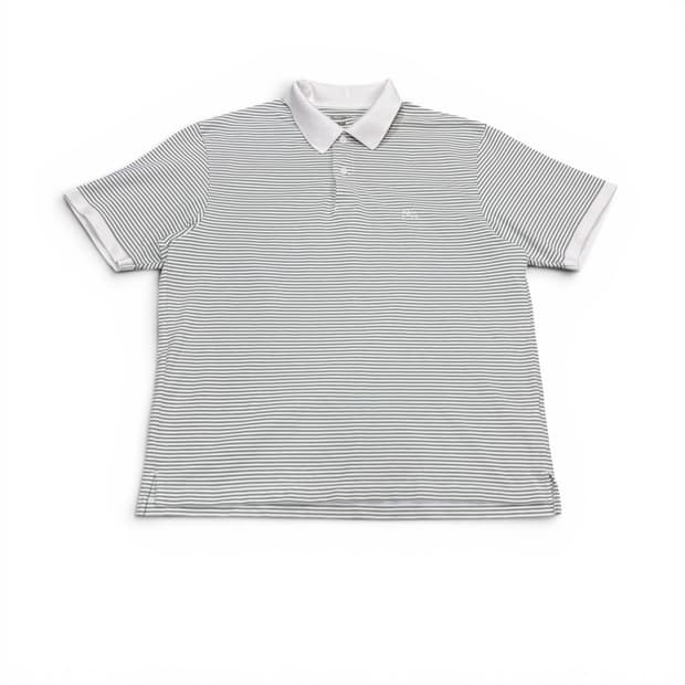 XL 유니클로 X JW앤더슨 스트라이프 PK 반팔 카라티