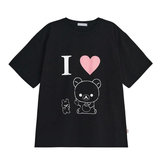 허그유어스킨 코리락쿠마 반팔 티셔츠