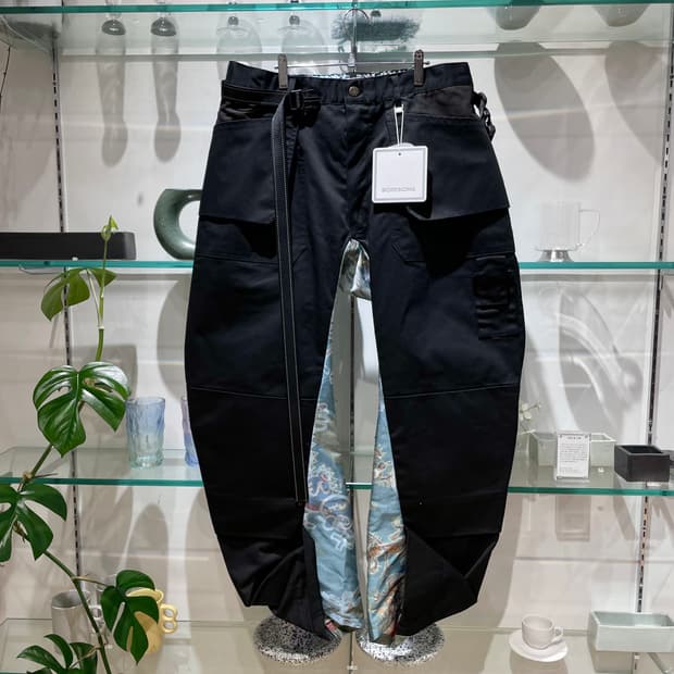 바디송 rejqmilt black pants