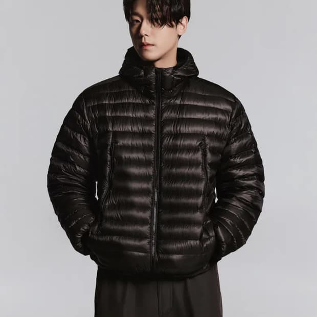 (XL 사이즈, 새상품)무신사 스탠다드 시티레저 립스탑 경량패딩