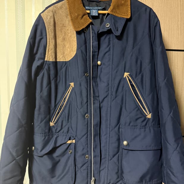 [M] 폴로 랄프로렌 퀼팅자켓 네이비