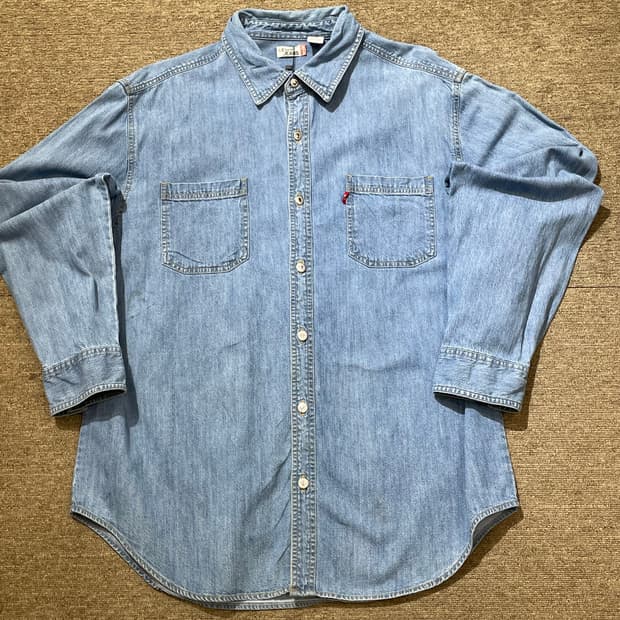 (XL) Levi's 리바이스 코튼 데님 셔츠