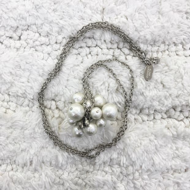 스나오 쿠와하라 펄 목걸이