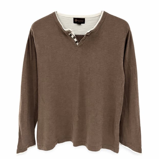 재패니즈 빈티지 헨리넥 티셔츠