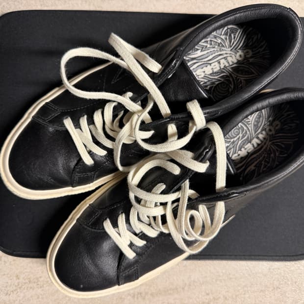 컨버스 원스타 레더 블랙 280