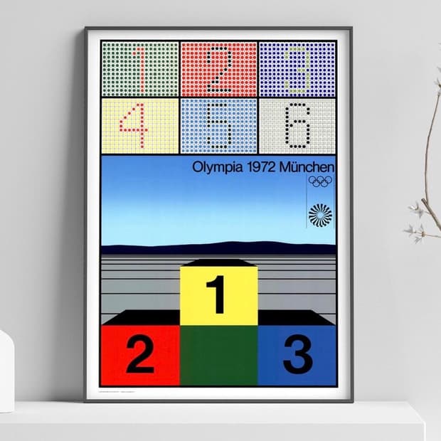 1972 뮌헨 하계 올림픽 포스터