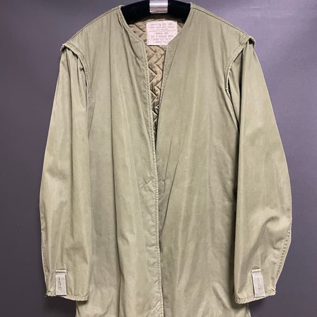오리지널 빈티지 필드자켓 라이너 60s 70s 군용 밀리터리 usmc