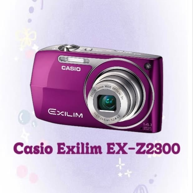[한국어🍀/작례⭕️] 카시오 엑슬림 EX-Z2300 디지털 카메라 디카