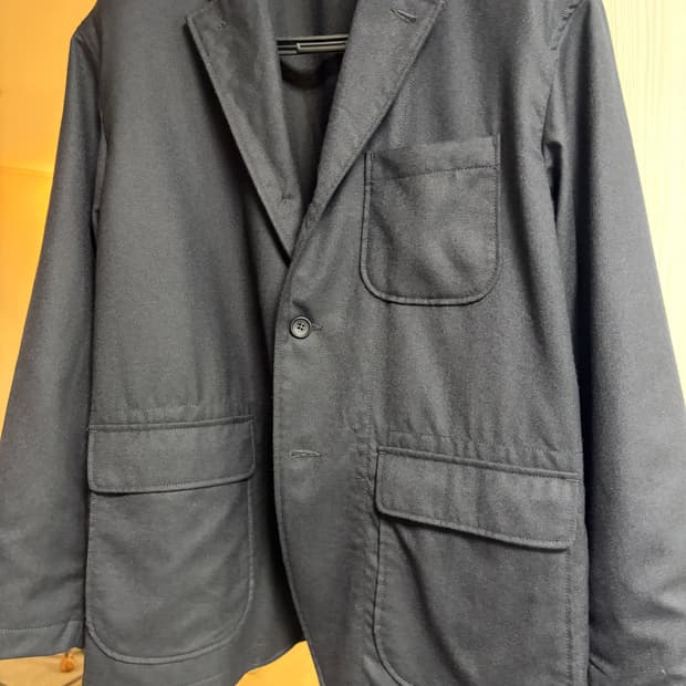 엔가 25fw 로이터자켓 워스티드울